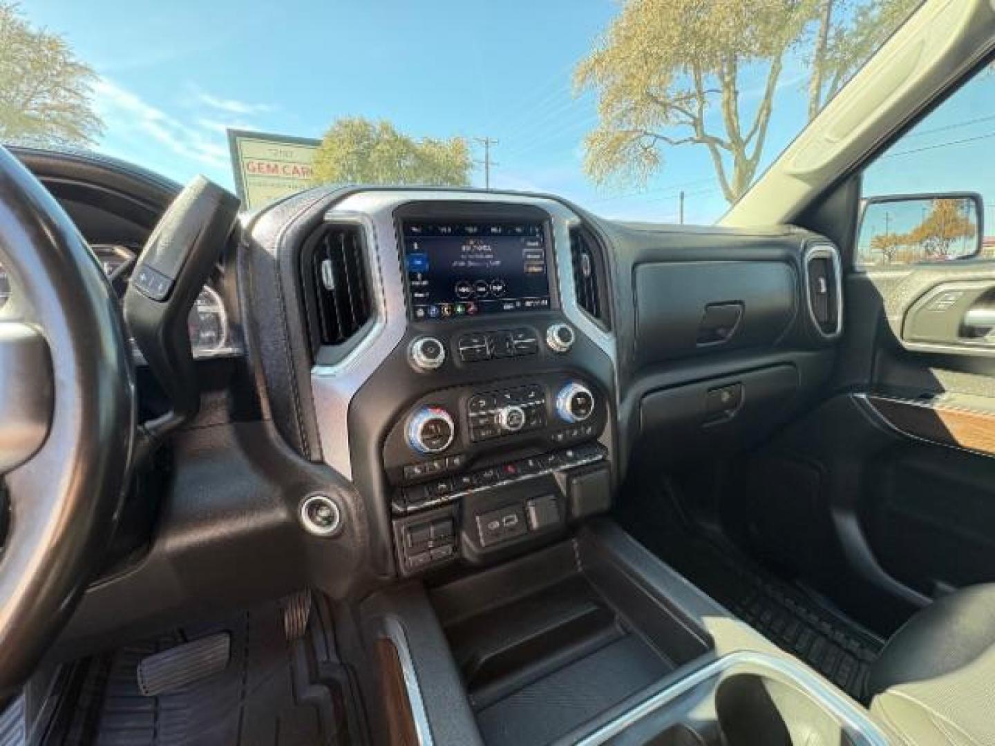 2019 Satin Steel Metallic /Black Leather Interior GMC Sierra 1500 SLT Texas Edition (3GTP8DED9KG) with an EcoTec3 5.3L V-8 gasoline direct injection engine, 6-Speed Automatic transmission, located at 12182 Garland Rd, Dallas, TX, 75218, (214) 521-2040, 0.000000, 0.000000 - Photo#16