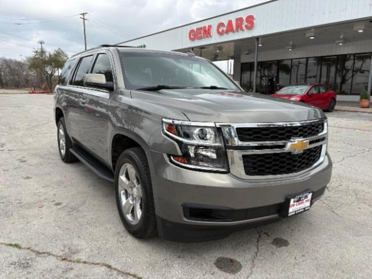 2017 Tungsten Metallic Chevrolet Tahoe LS (1GNSCAKC7HR) with an EcoTec3 5.3L V-8 gasoline direct injection engine, located at 12182 Garland Rd, Dallas, TX, 75218, (214) 521-2040, 0.000000, 0.000000 - Photo#0