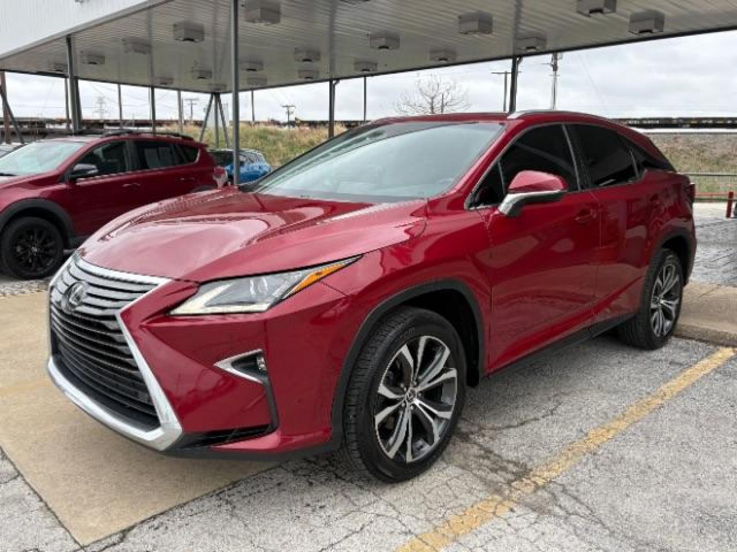 2018 Matador Red Mica /Black Lexus RX 350 Premium (2T2BZMCA9JC) with an 3.5L V-6 DOHC engine, Automatic transmission, located at 12182 Garland Rd, Dallas, TX, 75218, (214) 521-2040, 0.000000, 0.000000 - Photo#2