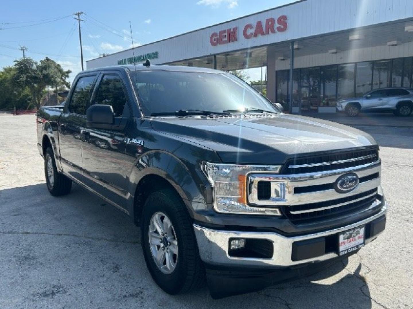2020 Stone Gray Metallic Ford F-150 XLT (1FTEW1CP9LK) with an EcoBoost 2.7L V-6 port/direct injection engine, located at 12182 Garland Rd, Dallas, TX, 75218, (214) 521-2040, 0.000000, 0.000000- Photo#0