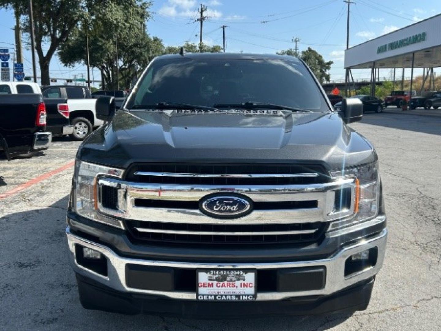 2020 Stone Gray Metallic Ford F-150 XLT (1FTEW1CP9LK) with an EcoBoost 2.7L V-6 port/direct injection engine, located at 12182 Garland Rd, Dallas, TX, 75218, (214) 521-2040, 0.000000, 0.000000- Photo#1