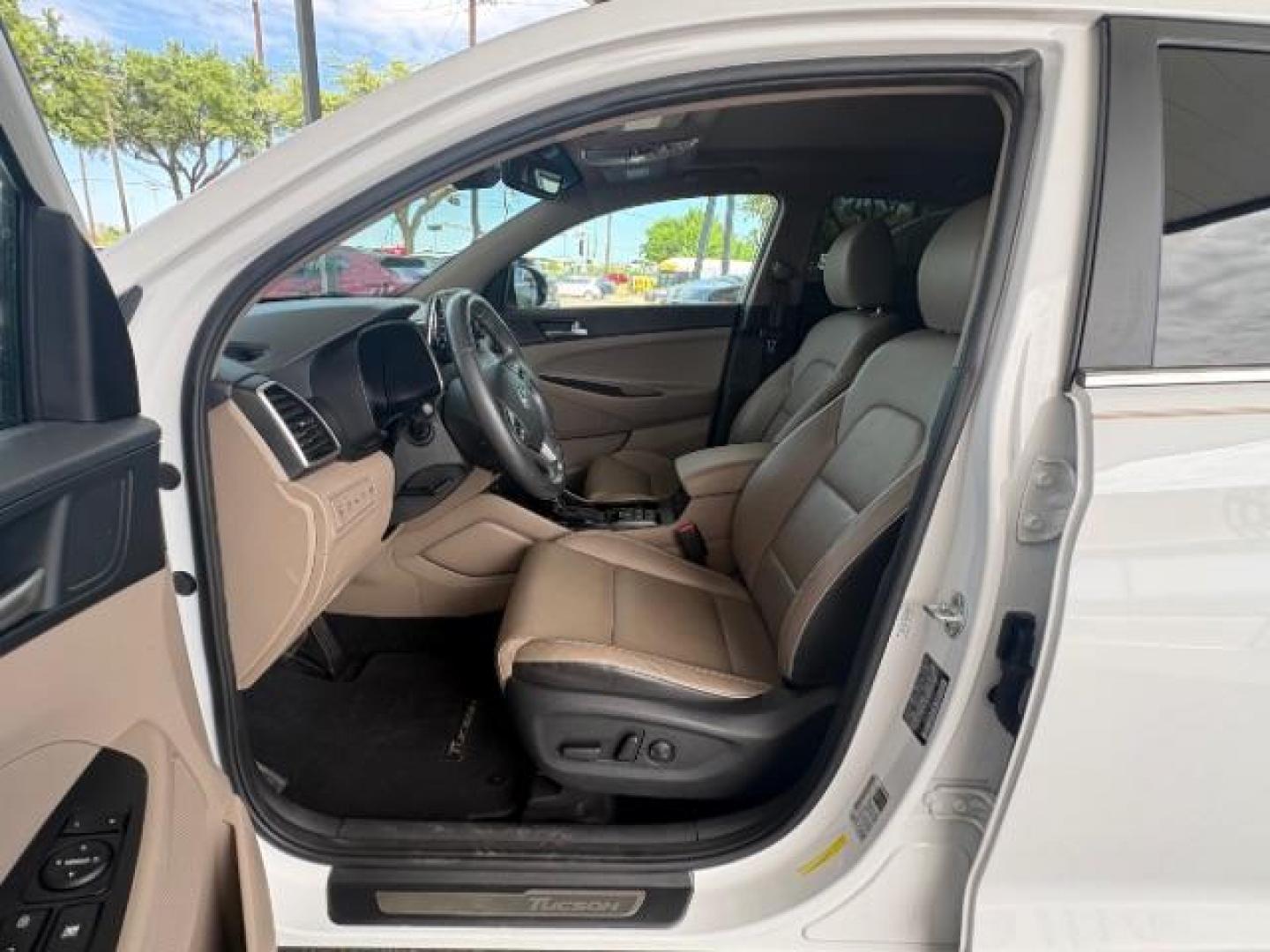 2021 Winter White Hyundai Tucson Ultimate (KM8J33AL2MU) with an Theta 2.4L I-4 gasoline direct injection engine, located at 12182 Garland Rd, Dallas, TX, 75218, (214) 521-2040, 0.000000, 0.000000 - Photo#12