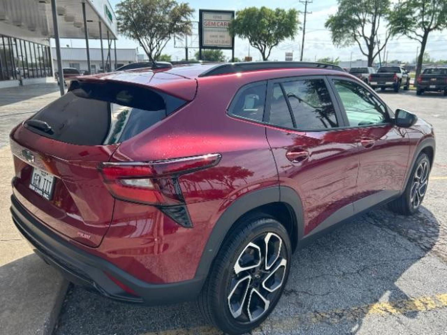 2025 Crimson Metallic Chevrolet Trax FWD 2RS (KL77LJEP6SC) with an ECOTEC 1.2L I-3 gasoline direct injection engine, located at 12182 Garland Rd, Dallas, TX, 75218, (214) 521-2040, 0.000000, 0.000000 - Photo#6