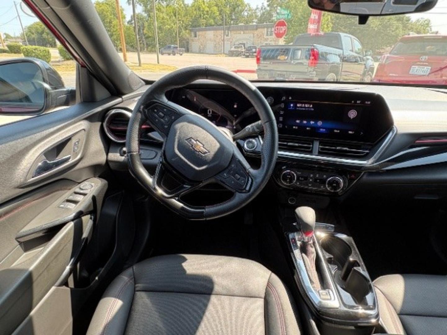 2025 Crimson Metallic Chevrolet Trax FWD 2RS (KL77LJEP6SC) with an ECOTEC 1.2L I-3 gasoline direct injection engine, located at 12182 Garland Rd, Dallas, TX, 75218, (214) 521-2040, 0.000000, 0.000000- Photo#13