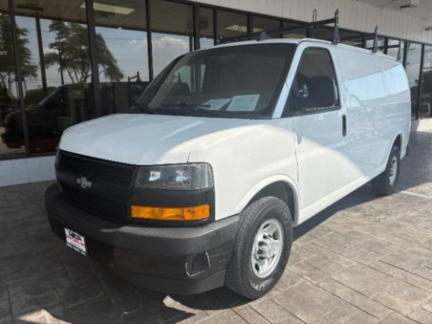 2018 Summit White /Neutral Chevrolet Express 2500 Work Van (1GCWGAFP3J1) with an 4.3L V-6 gasoline direct injection engine, TRANSMISSION, 8-SPD AUTOMATIC transmission, located at 12182 Garland Rd, Dallas, TX, 75218, (214) 521-2040, 0.000000, 0.000000 - Photo#2