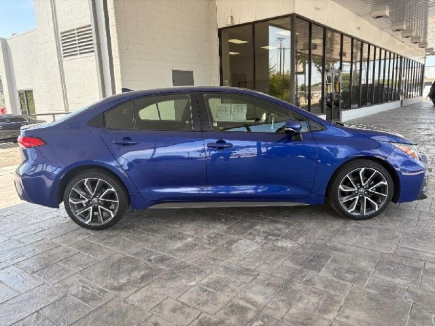 2020 Blue Crush Metallic Toyota Corolla SE (JTDP4RCE6LJ) with an Dynamic Force 2L I-4 port/direct injection engine, located at 12182 Garland Rd, Dallas, TX, 75218, (214) 521-2040, 0.000000, 0.000000- Photo#8