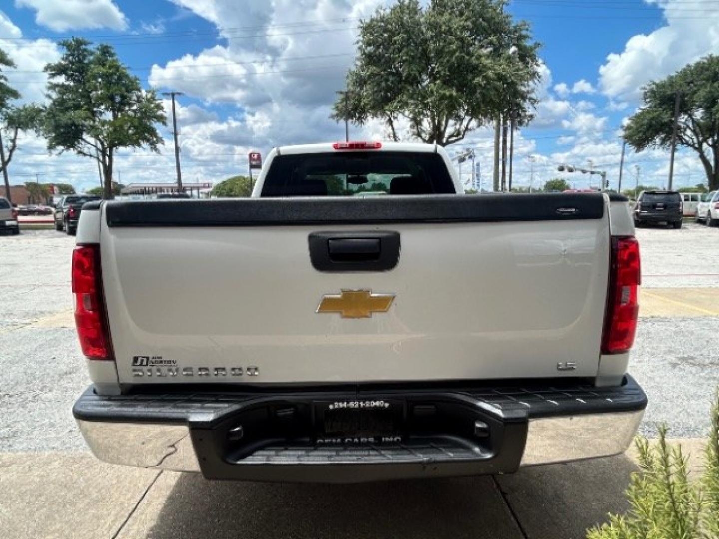 2013 WHITE Chevrolet Silverado 1500 LS (1GCRCREA8DZ) with an Vortec 4.8L V-8 variable valve control engine, located at 12182 Garland Rd, Dallas, TX, 75218, (214) 521-2040, 0.000000, 0.000000- Photo#3