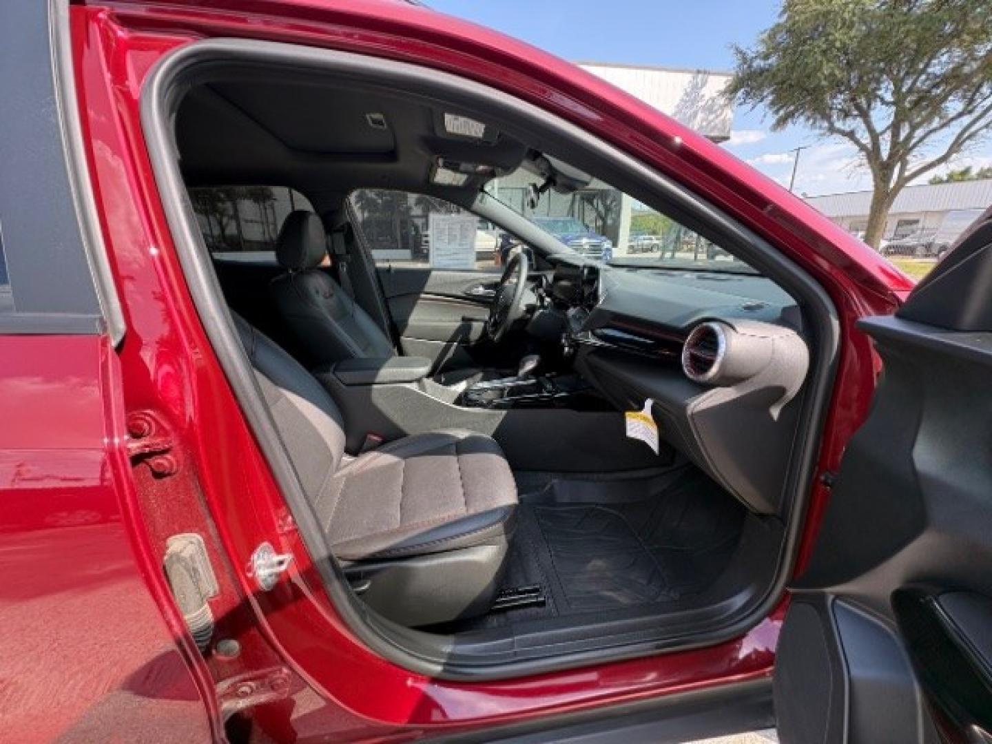 2025 Crimson Metallic Chevrolet Trax FWD 2RS (KL77LJEP6SC) with an ECOTEC 1.2L I-3 gasoline direct injection engine, located at 12182 Garland Rd, Dallas, TX, 75218, (214) 521-2040, 0.000000, 0.000000- Photo#10
