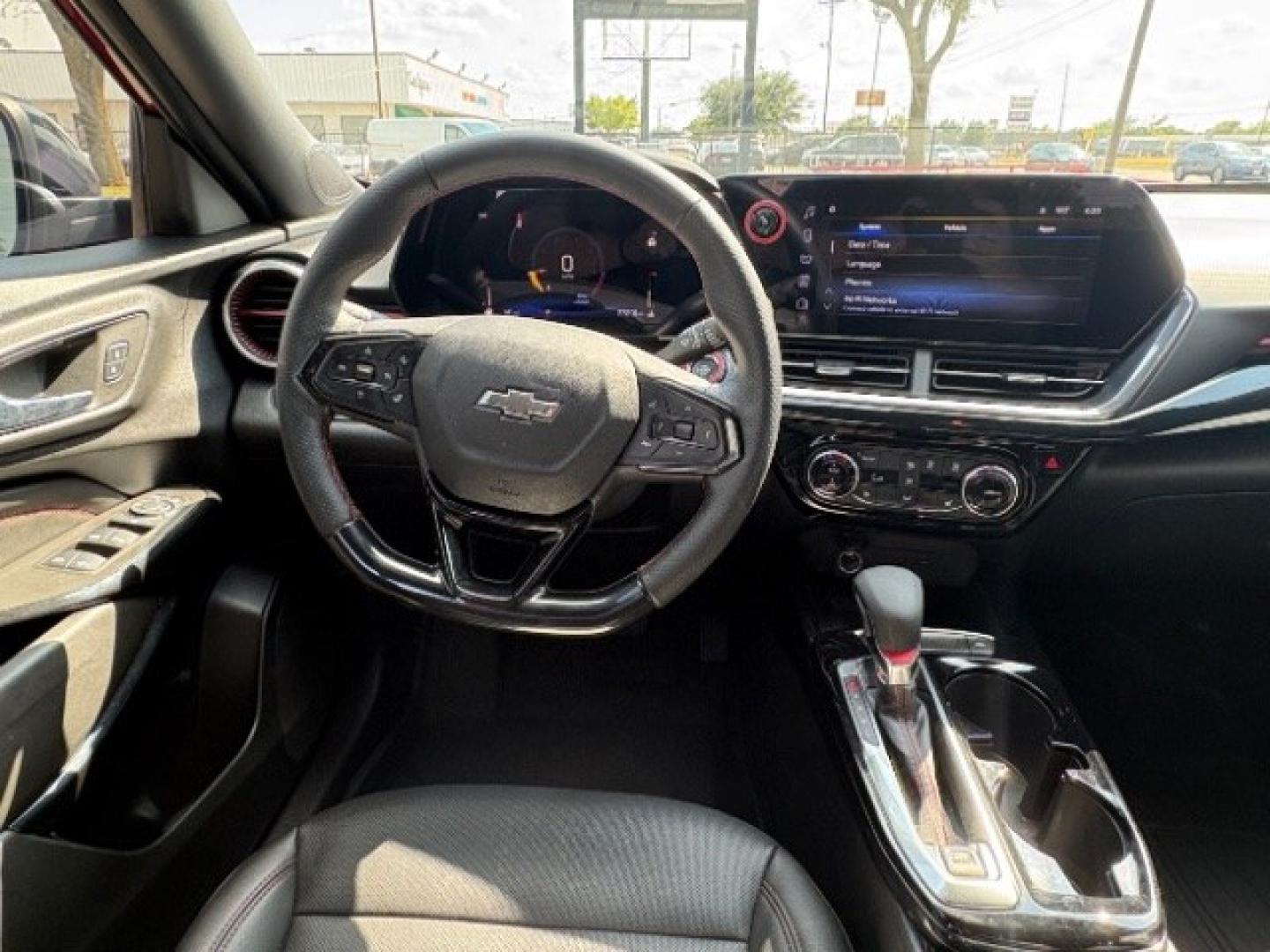 2025 Crimson Metallic Chevrolet Trax FWD 2RS (KL77LJEP6SC) with an ECOTEC 1.2L I-3 gasoline direct injection engine, located at 12182 Garland Rd, Dallas, TX, 75218, (214) 521-2040, 0.000000, 0.000000- Photo#11