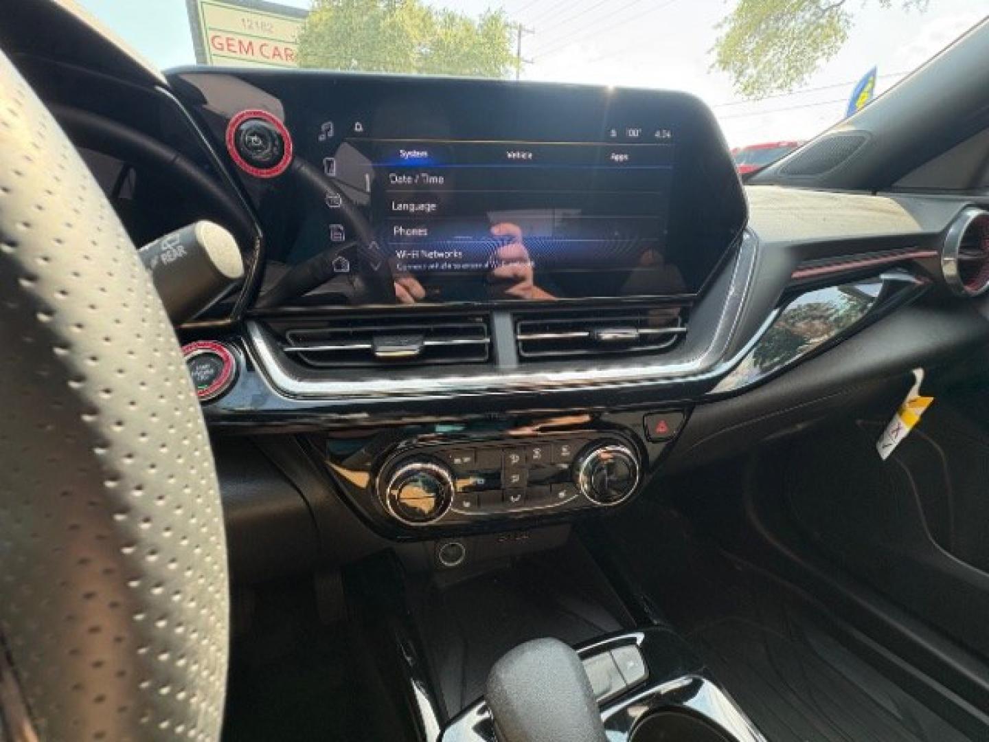 2025 Crimson Metallic Chevrolet Trax FWD 2RS (KL77LJEP6SC) with an ECOTEC 1.2L I-3 gasoline direct injection engine, located at 12182 Garland Rd, Dallas, TX, 75218, (214) 521-2040, 0.000000, 0.000000- Photo#18